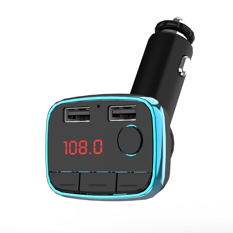 AD905 OEM Car Kit with Bluetooth 5.0 FM Transmitter Hands-Free Dual USB Charger MP3 Player Provides Charging Function for Cars