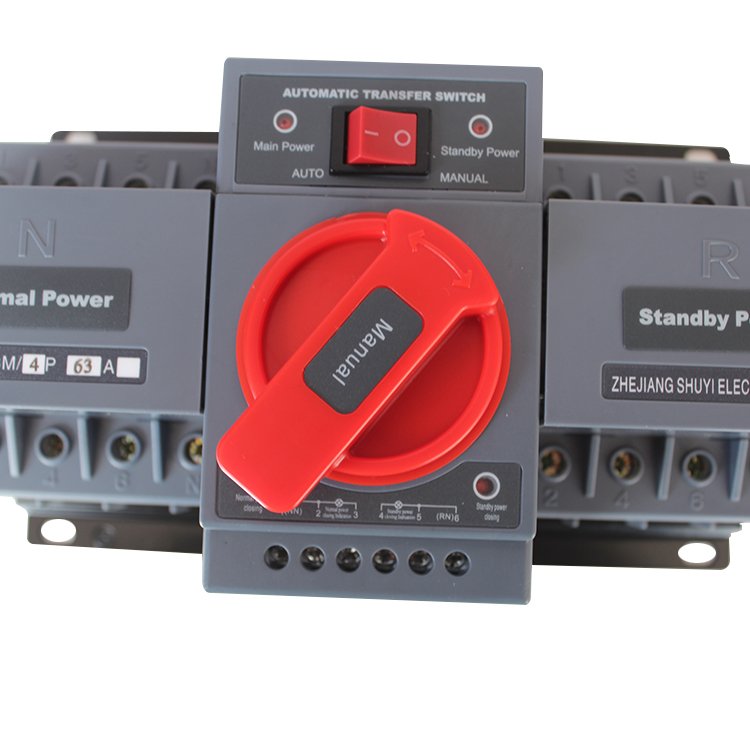 CB Class Series 63A 4P Dual Power Automatic Transfer Switch ATS