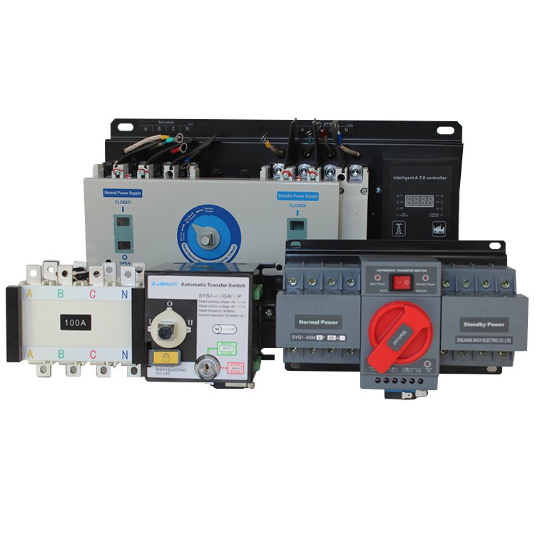 CB Class Series 63A 4P Dual Power Automatic Transfer Switch ATS