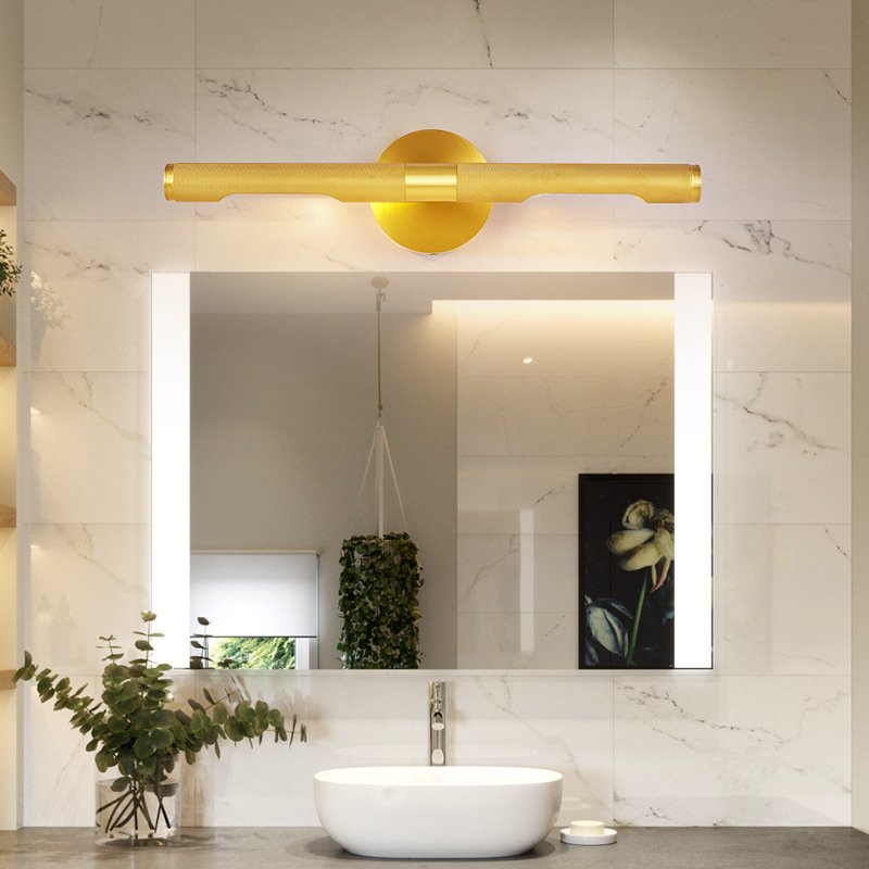 American Bronze Modern Cooper Wall Light Postmodern Style High Color Bedroom Bathroom Washroom Decor Auto Headlight Wall Lamp