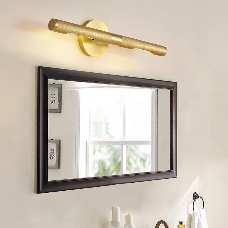 American Bronze Modern Cooper Wall Light Postmodern Style High Color Bedroom Bathroom Washroom Decor Auto Headlight Wall Lamp