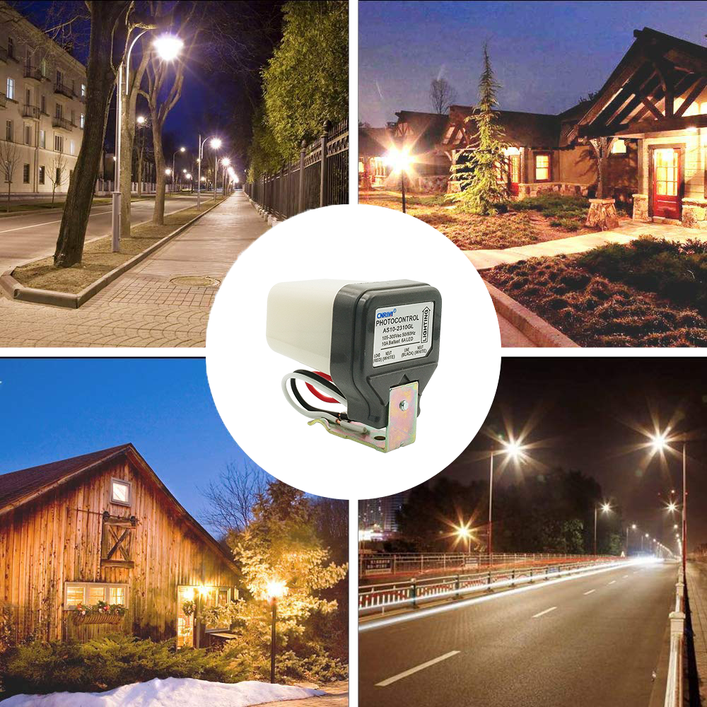 CNRIYA Hot Sell Plastic Sensor Housing Plastic Sensor Box for Day- Night Light Automatic Switch Control Board