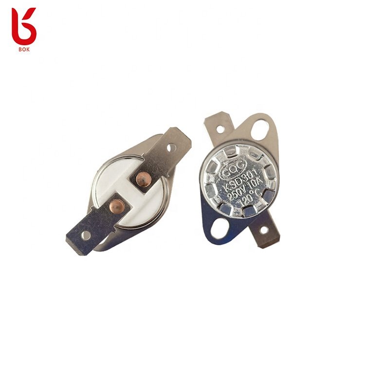 KSD301 16A 250V Thermostat Thermal Protector Temperature Switch for Electric Kettle