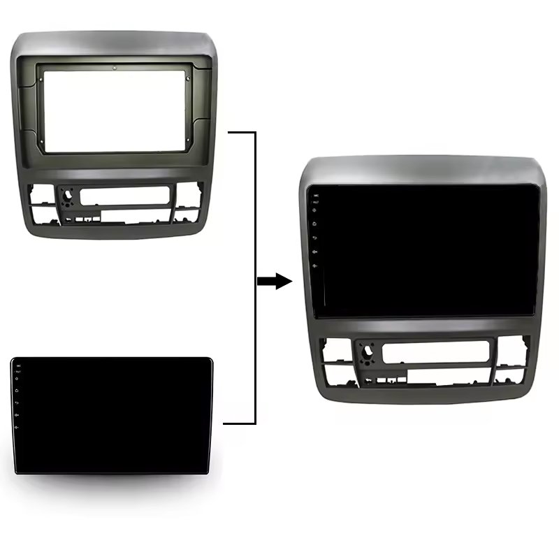 Car Audio Android Stereo Frame for 2004-2007 Toyota Alphard 10inch Car Dvd Radio Player Frame Kits Accessories