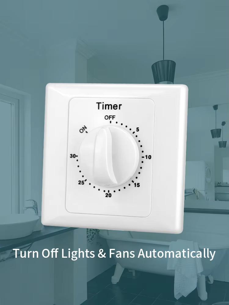 Mechanical Timer With On-Auto-Off Switch Electric Digital Timer Controller 220 v