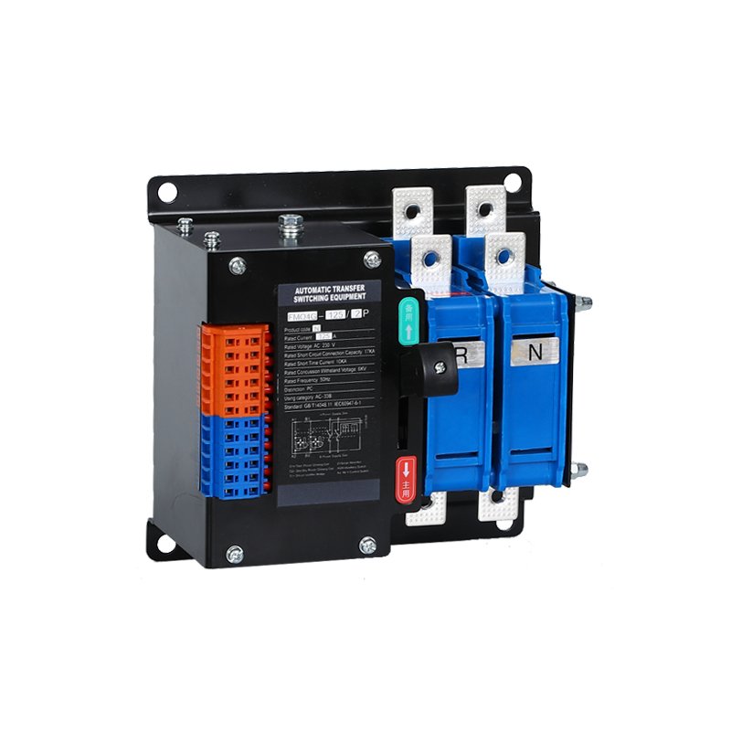 High Quality 125A ATS FMQ4G-125A/2P-N 2P/3P/4P Automatic Electrical Changeover Dual Power Switch Change Over Switch