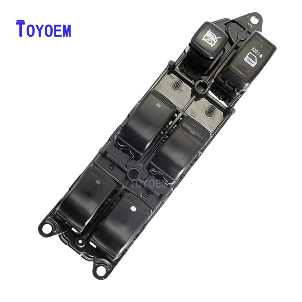 TOYOEM 84040-12071 84040-60013 Power Window Switch for Toyota Land Cruiser Prado J12 2002-2009 FST-TO-2262 1998-2002