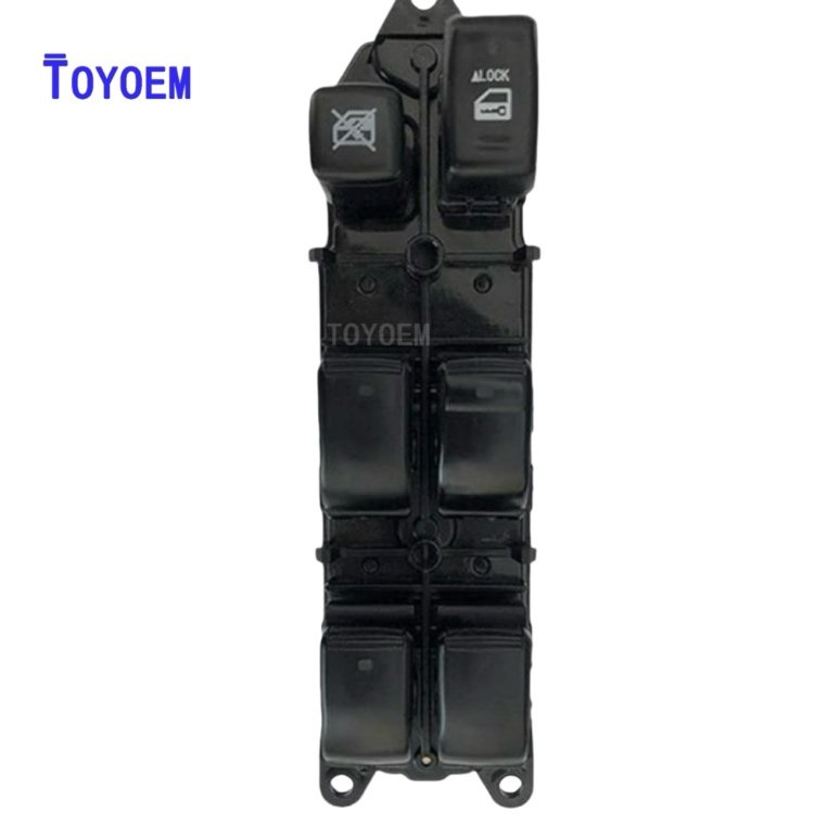 TOYOEM 84040-12071 84040-60013 Power Window Switch for Toyota Land Cruiser Prado J12 2002-2009 FST-TO-2262 1998-2002