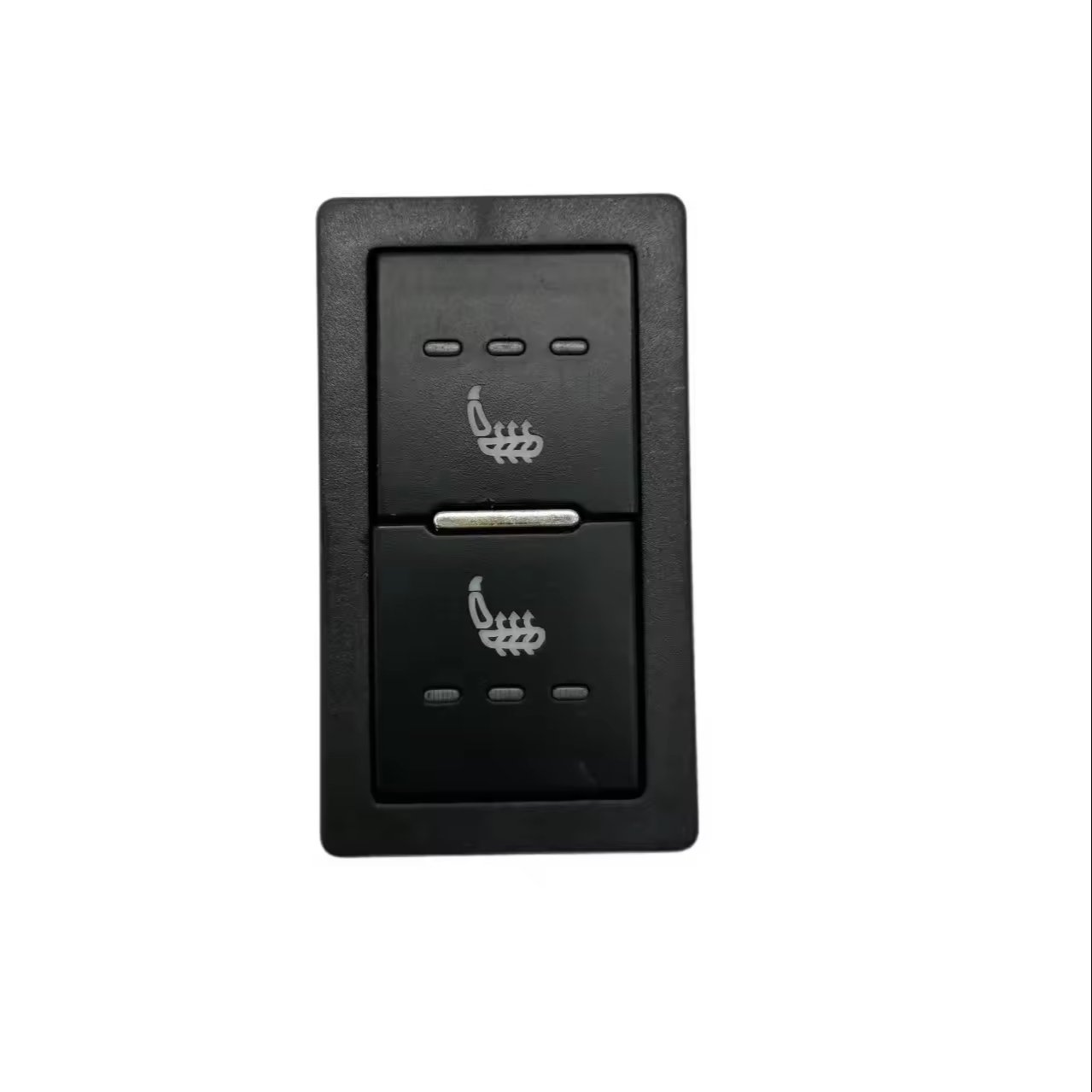 Manufacturer Car Seat Heater Switch Dual Seat Heating Push Button Switch for Universal Cars