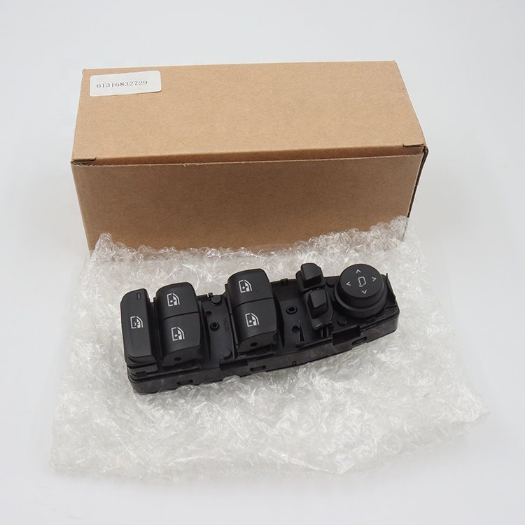 New Front Driver Black Electric Power Window Lifting Regulation Master Switches 61316832729 for BMW G30 G20 G31 G38 X3 X4 X5 X6