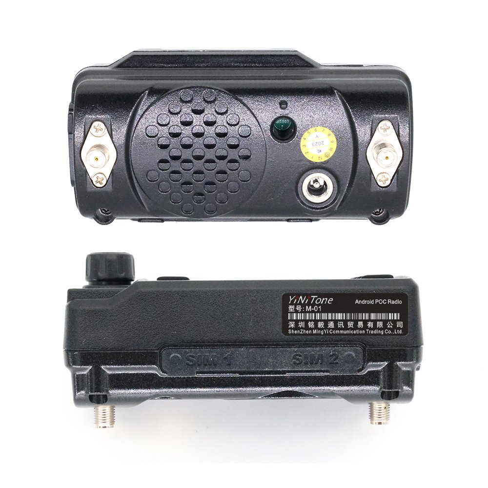 Zello Mini Mobile M-01 Radio 2G/3G/4G LTE Android 5000KM Transceiver Supports GPS Positioning Vehicle Multimedia Radio Kit