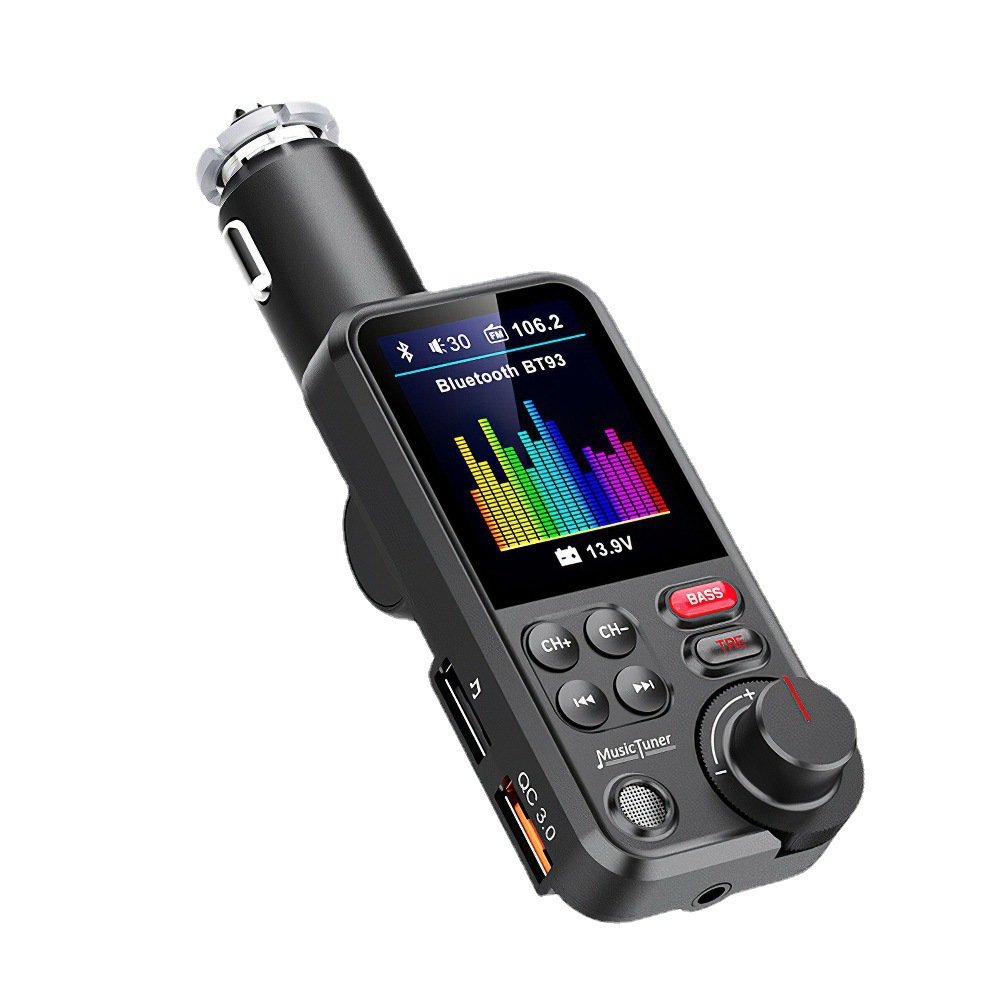 Handsfree Car Kit Treble Bass Sound Music Player Bluetooth FM Transmitter MP3 Player