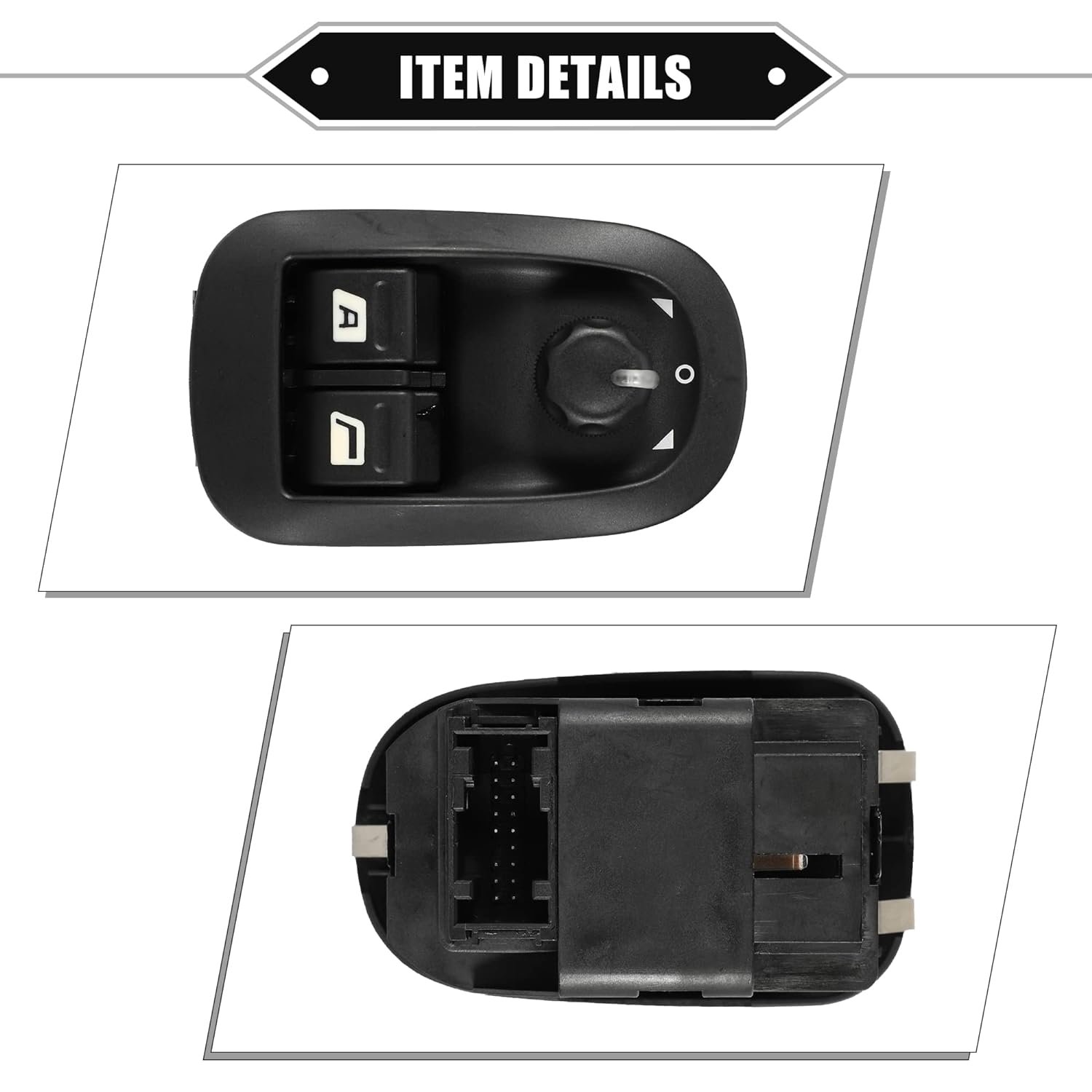 Wholesale Aftermarket Car Electric Power Window Switch Mirror Button Control OE# 6554WA for Peugeot 206