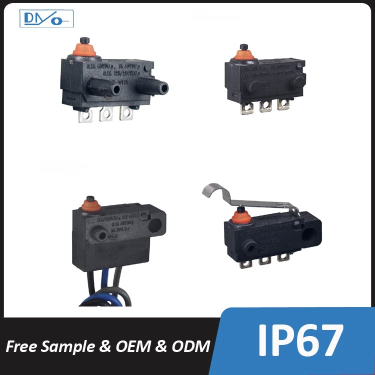 DONGNAN Top Selling Limit Switch Micro Switch Gun Switch High Precision Waterproof IP67 for Mechanical EV Charger Plug Gun