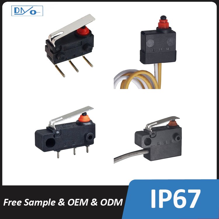 DONGNAN Top Selling Limit Switch Micro Switch Gun Switch High Precision Waterproof IP67 for Mechanical EV Charger Plug Gun