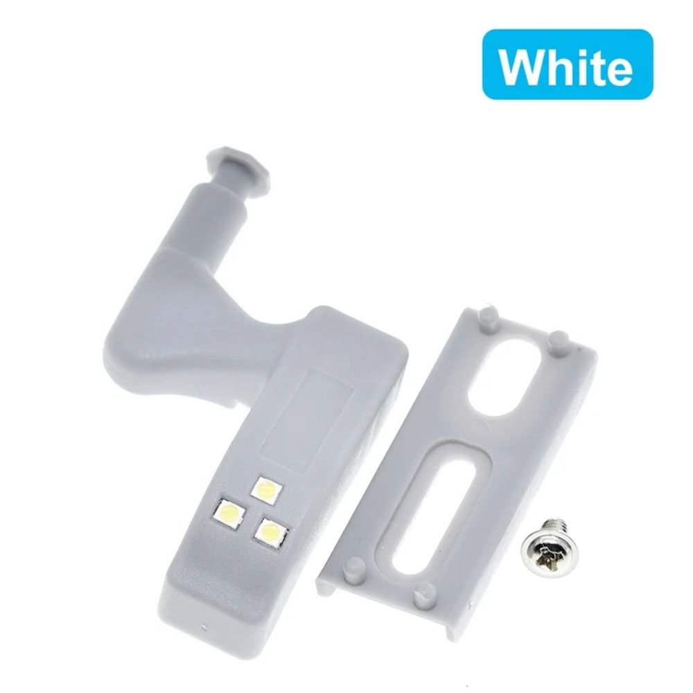 Universal Inner Hinge Led Sensor Lamp 0.3w Cabinet Wardrobe Cupboard Door 3 Leds Night Light Auto Switch On/off Bulb