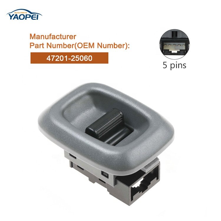 Car Switches Electric Window Single Switch 47201-25060 for SUZUKI STEEM BALENO