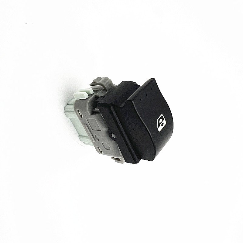 JHB055 White Bottom 2-File Car Window Lifter Switch for Renault New Condition ABS Material Model 8200315024 & 8200315029