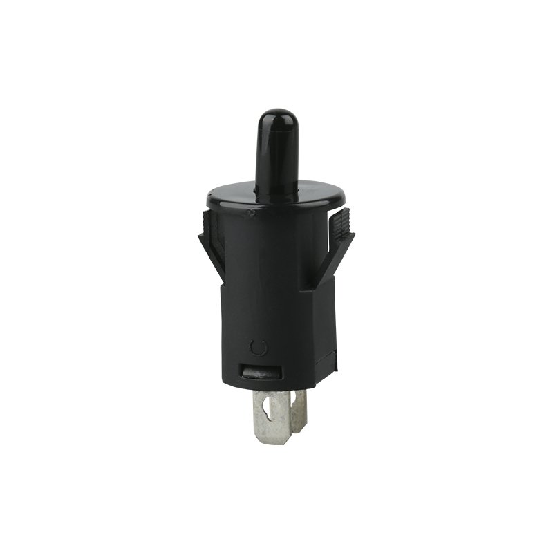Open Door Automatic on Light Switch 2 Pins Round Small Push Button Bulb Switch for Fridge,mini Chamber ,cooler Box 5A 250VAC