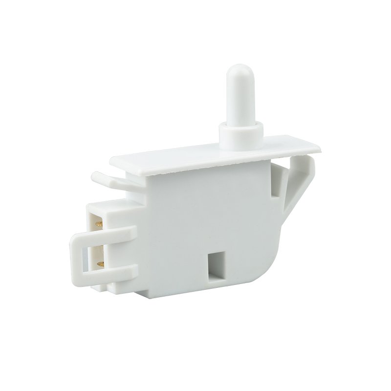 Open Door Automatic on Light Switch 2 Pins Round Small Push Button Bulb Switch for Fridge,mini Chamber ,cooler Box 5A 250VAC