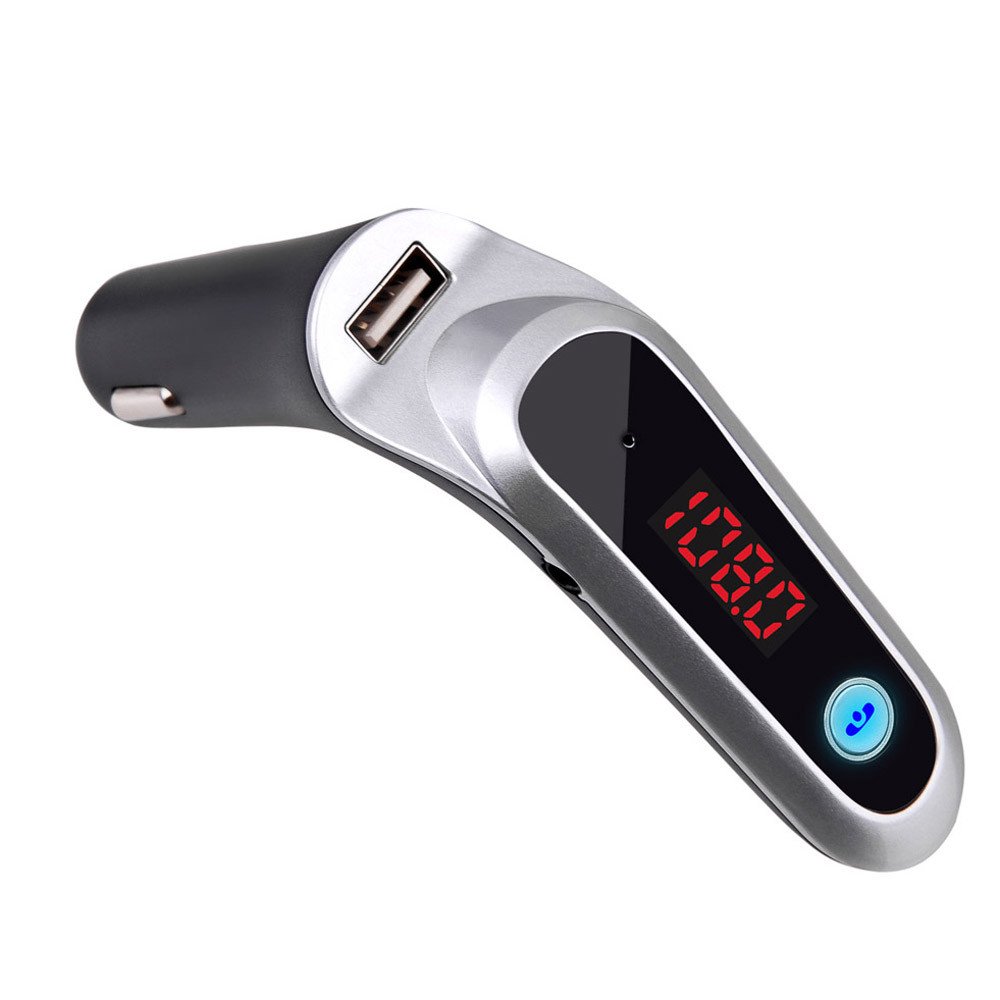 Handsfree Wireless BT Car FM Transmitter Quick Charger AUX Modulator MP3 Player Kit for Car SD USB S7 Car Charger