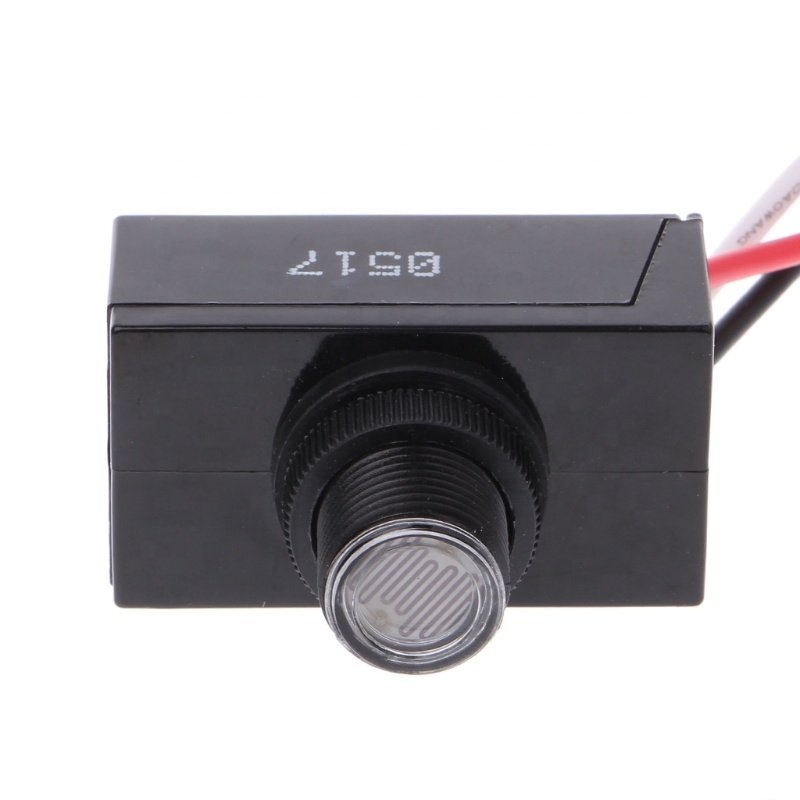 Dusk To Dawn Button Photo Control Eye Photocell 120V Raintight Photoelectric Switch