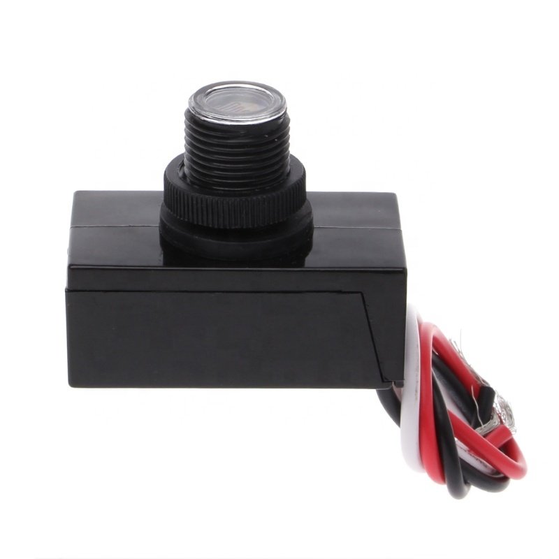 Dusk To Dawn Button Photo Control Eye Photocell 120V Raintight Photoelectric Switch