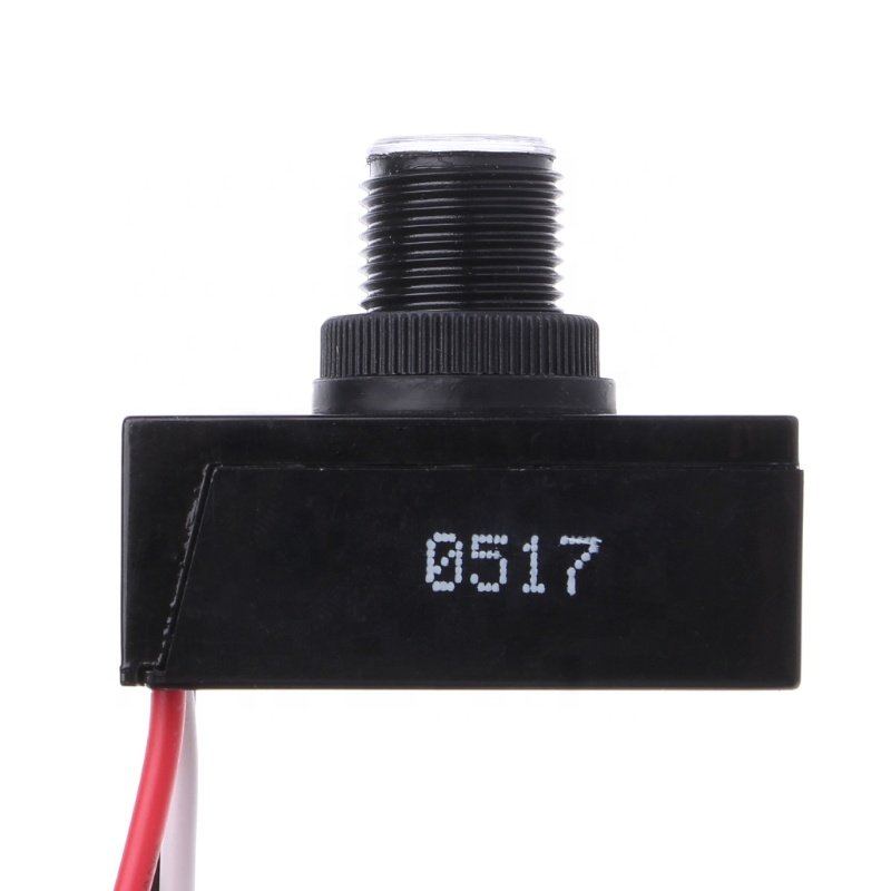 Dusk To Dawn Button Photo Control Eye Photocell 120V Raintight Photoelectric Switch