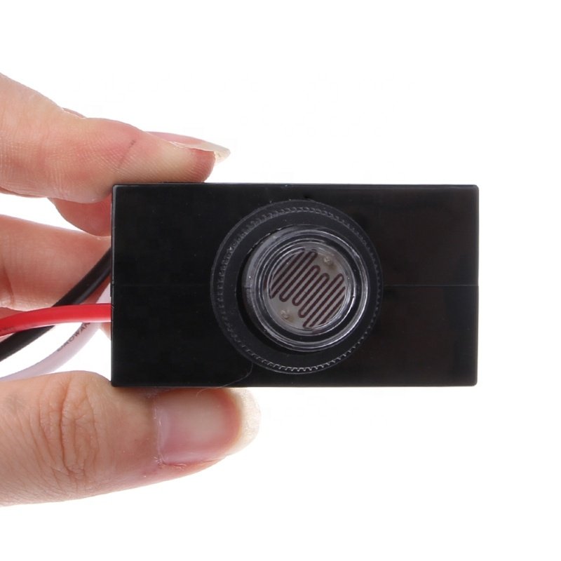 Dusk To Dawn Button Photo Control Eye Photocell 120V Raintight Photoelectric Switch