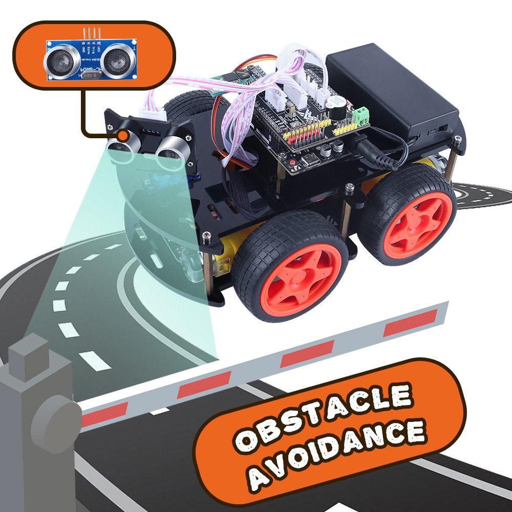 Original Compatible with programming robot intelligent car kit Bot Bluetooth remote control robot kit