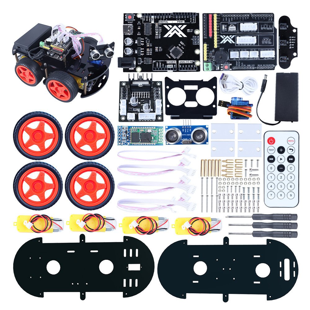 Original Compatible with programming robot intelligent car kit Bot Bluetooth remote control robot kit