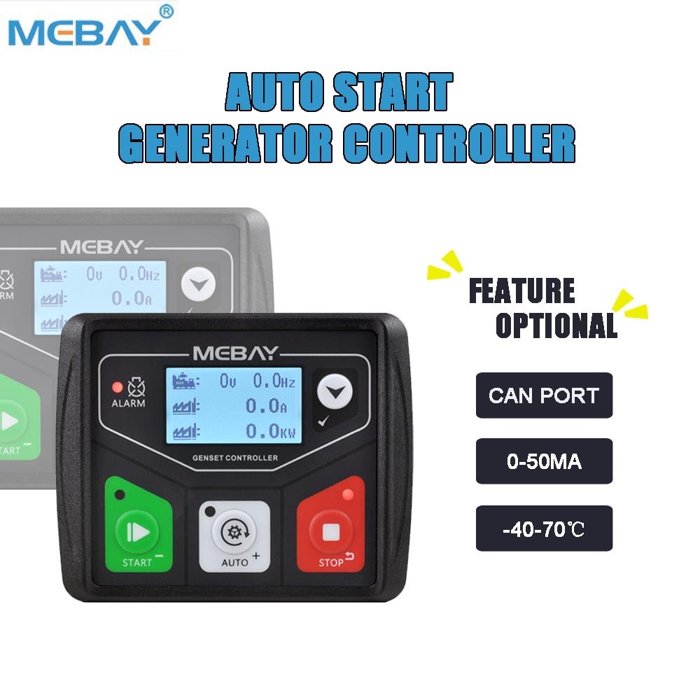 Auto Generator Controller DC30D Generator Control Module 1 Switch 3 Sensor Input