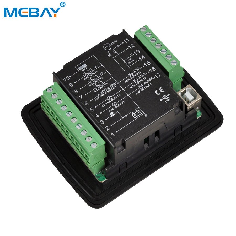 Auto Generator Controller DC30D Generator Control Module 1 Switch 3 Sensor Input
