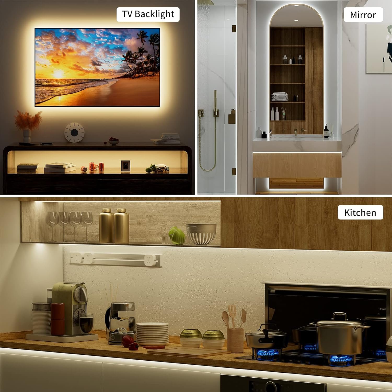 Hot Sale Dimmable Brightness 320leds/M 8mm 10w/M 3000k/4000k/6500k 24v 12v Tira Cob Led Strip Light
