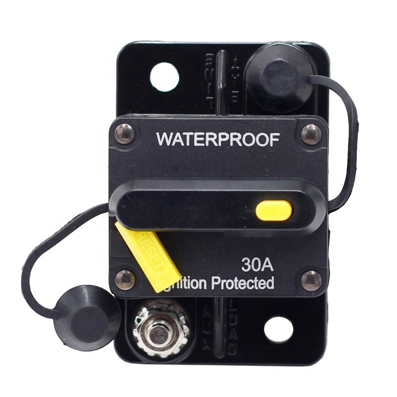 40A 50A 60A 70A 80A 100A 150A 200A 250A 300A Marine Solar Truck Car Audio Inline Automotive Circuit Breaker