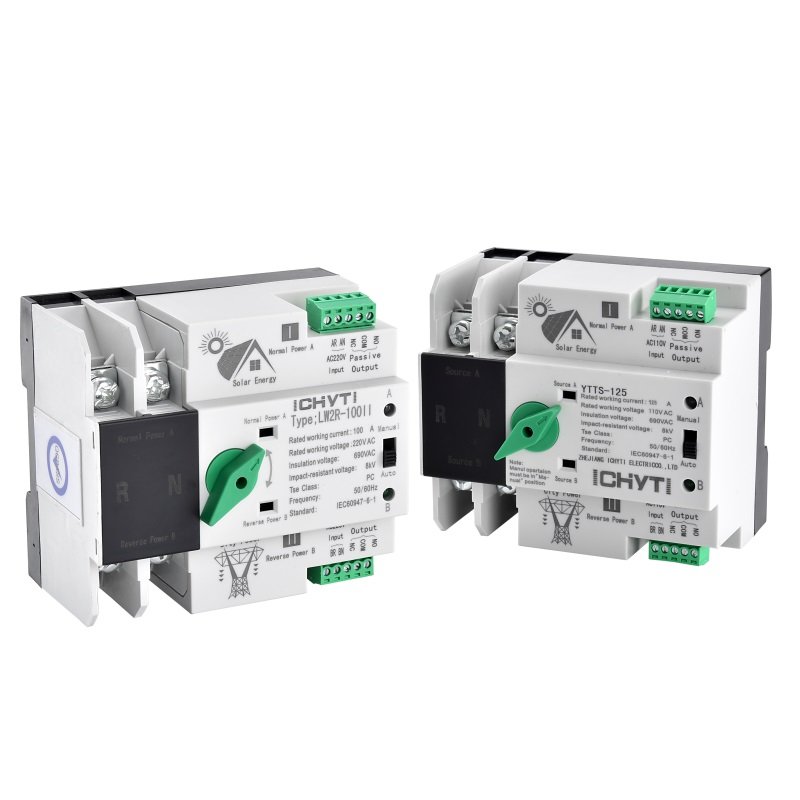 CHYT LW2R Auto Manual Transfer Switch 100Amp Generator ATS 32A, 40A, 50A, 63A,100A,125A 2P 3P 4P 220V