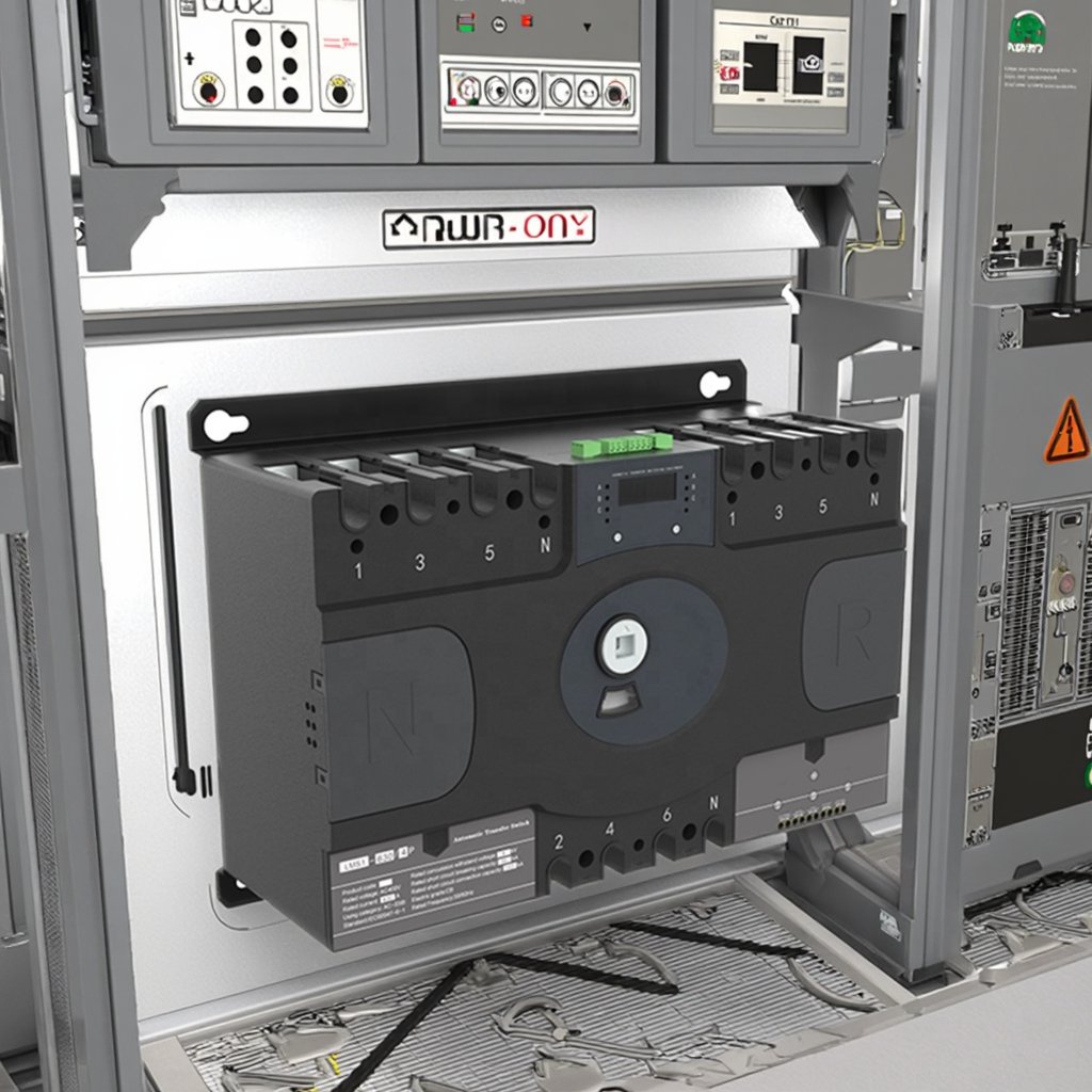 125A 250A 300A 400A 630A 500A Smart Switches ATS Dual Power Supply Solar Disconnect Switches Automatic Transfer Switch