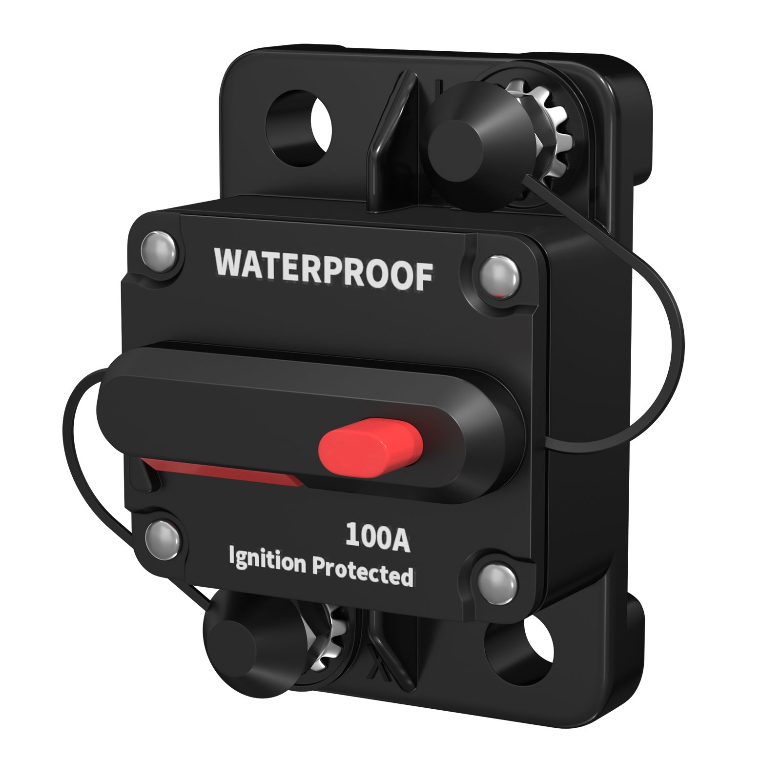 100 Amp Circuit Breaker Resettable Manual Wenzhou Circuit Breaker 12V-48V DC Circuit Breaker Switch for Auto RV
