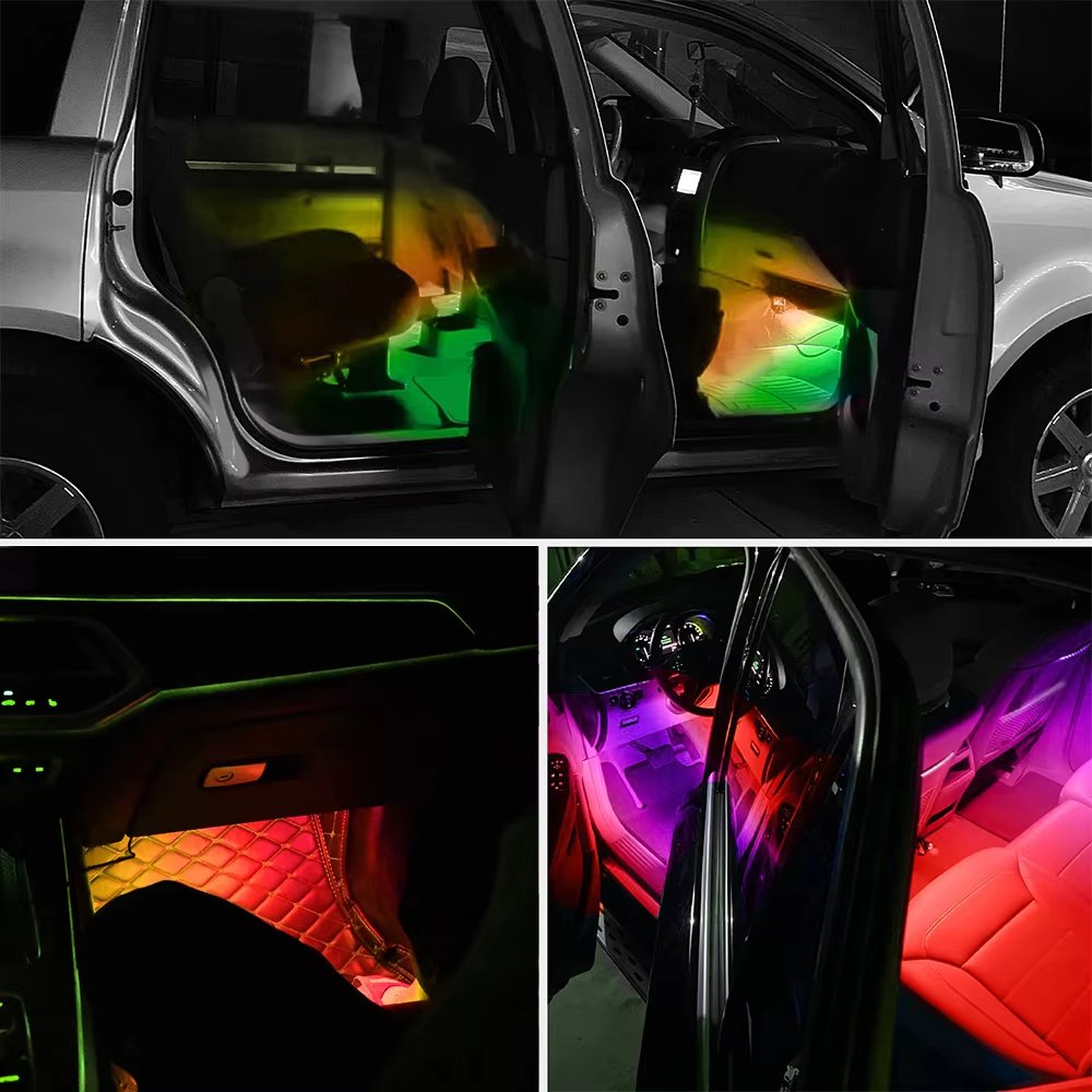 Good Quality Luxury VIP Interior Lights Symphony Atmosphere Car Ambient Light LED Digital Color Light for Car