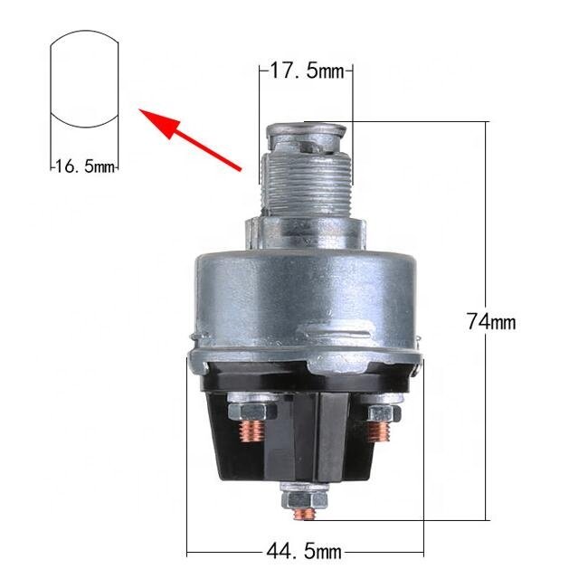 Auto Car 12V Ignition Starter Switch With Keys