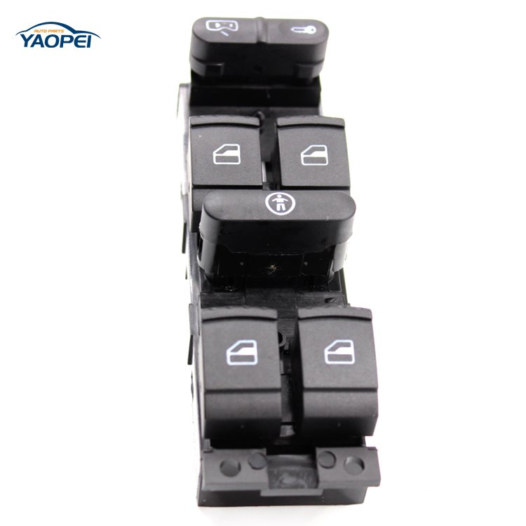 High Quality for Skod-a Fabia Octavia Superb VV Jett-a Golf Passa-t Master Power Window Switch 1J4959857C