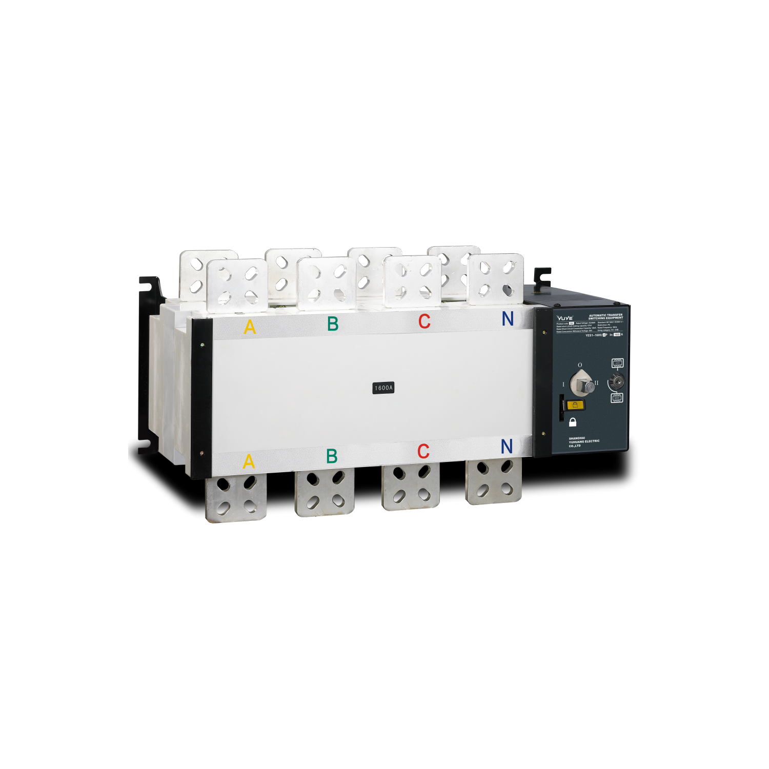 123 YUYE 4P 250AMP Auto Changeover Switch Automatic Transfer Switch