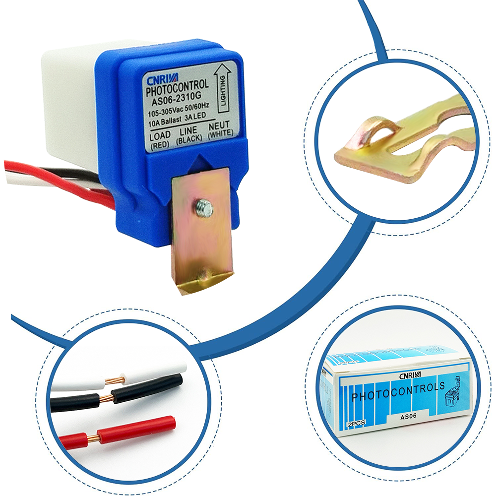 CNRIYA 105-305V Auto on Off Electronic Photocontrol Photocell/Photoswitch/Fotocontrol/Photocontrol/Day Night Switch