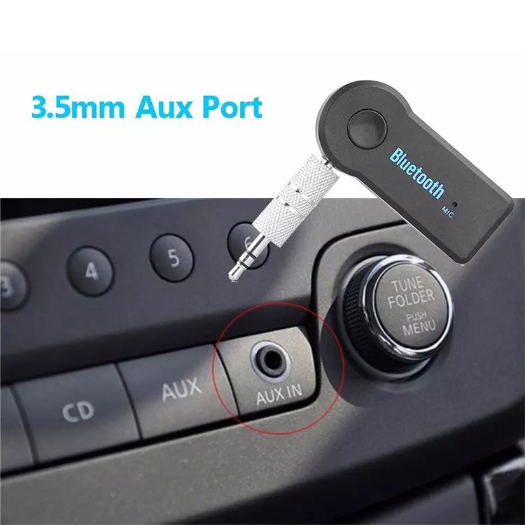 Popular Handsfree BT Car Kit Music Wireless Stereo Audio Receiver for Phone Car Aux