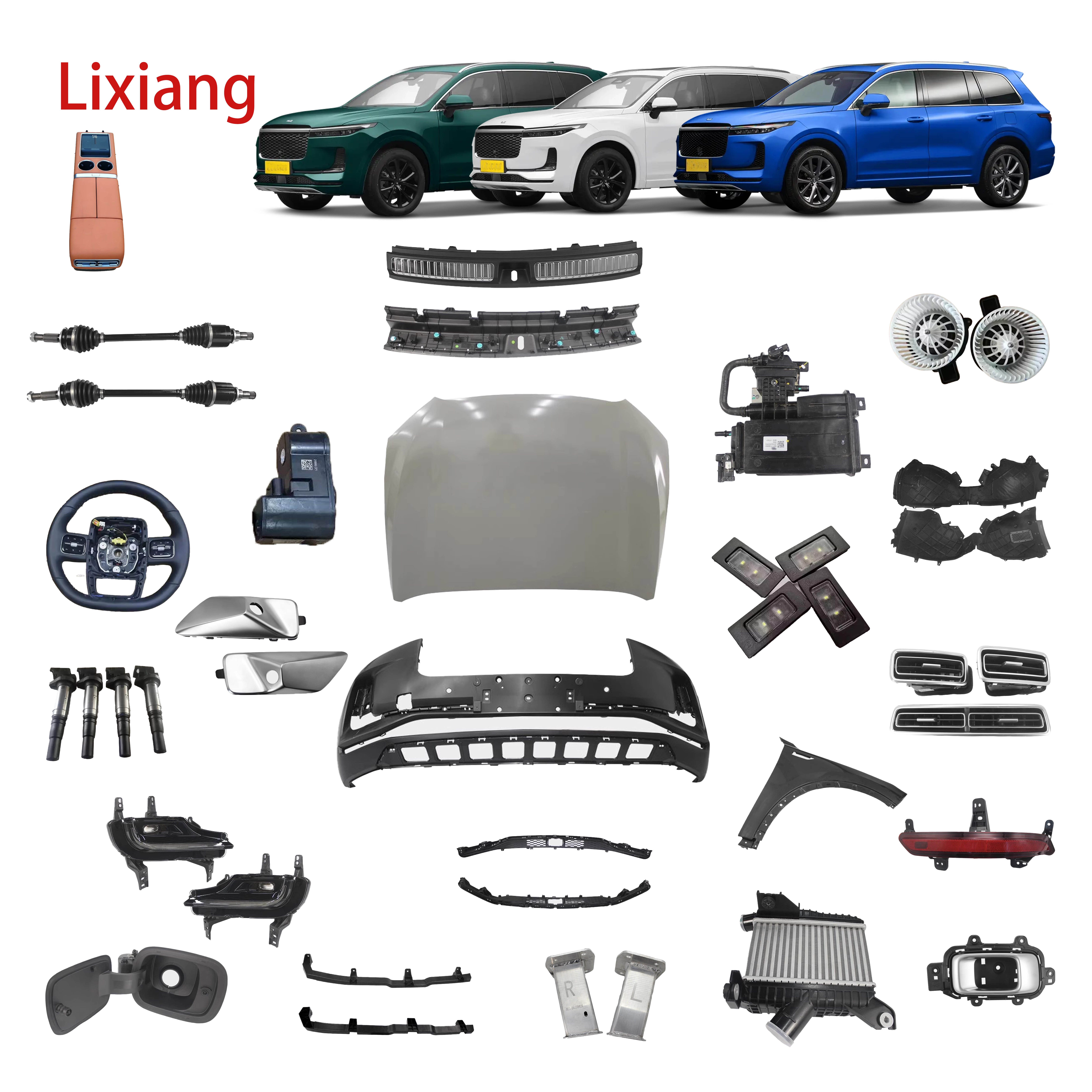 Lixiang Headlight Switch Combination.Steeringwindshield Wiper Switch Assy.Accessories for Lixiang L7.Lixiang L8 Spare Parts