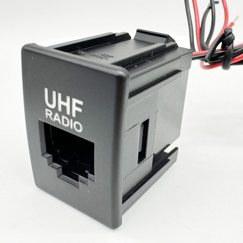 RJ45 6P6C 8P8C UHF Radio Passthrough Connector Network Adapter Socket Switch for 2020-2022 Isuzu D-max