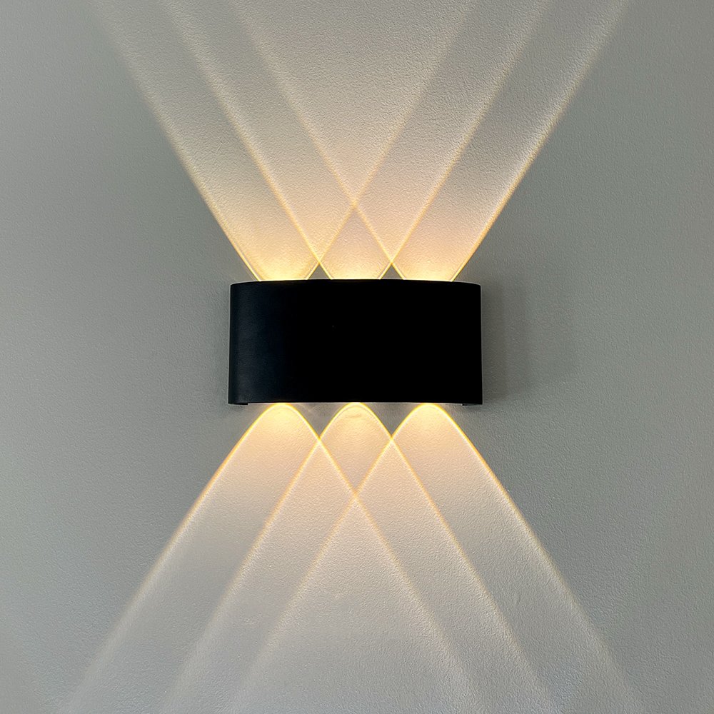 Indoor Outdoor Wall Light Led Waterproof Bedroom Bedside Living Room Decorative Exterior Wall Lamp