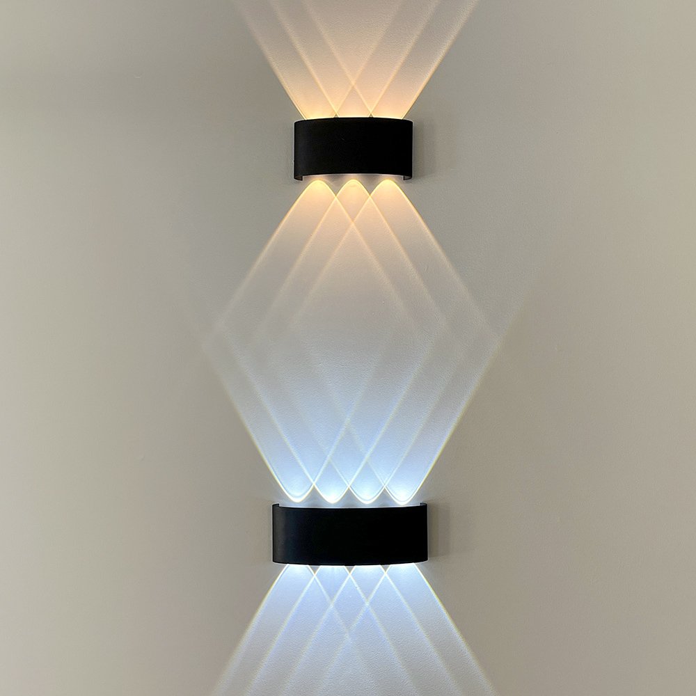 Indoor Outdoor Wall Light Led Waterproof Bedroom Bedside Living Room Decorative Exterior Wall Lamp