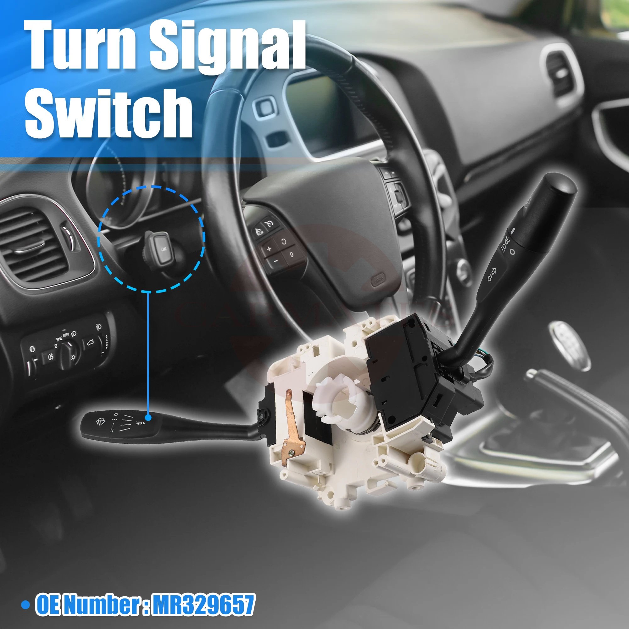 Car Steering Column Turn Signal Wiper Switch Cruise Control Switch MR329657 for Mitsubishi L200 1994-1997 Accessories