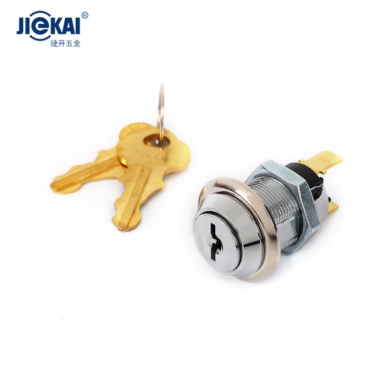 JK201 High Security Electric Arcade Machine Lock Elevator Key Switch Lock With Low Price